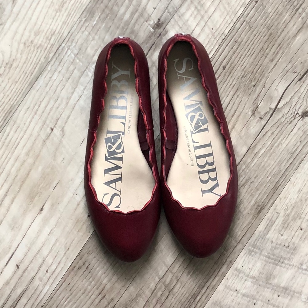 Sam & Libby flats genuine leather series